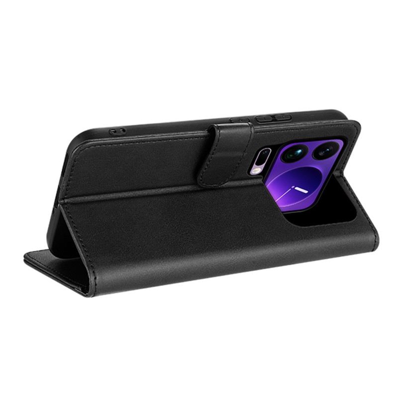 Kinyitható Bőrtok Xiaomi 17 Pro Azns Bőrhatású