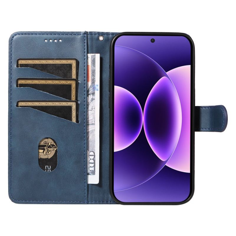 Kinyitható Bőrtok Xiaomi 17 Pro T Vonalak