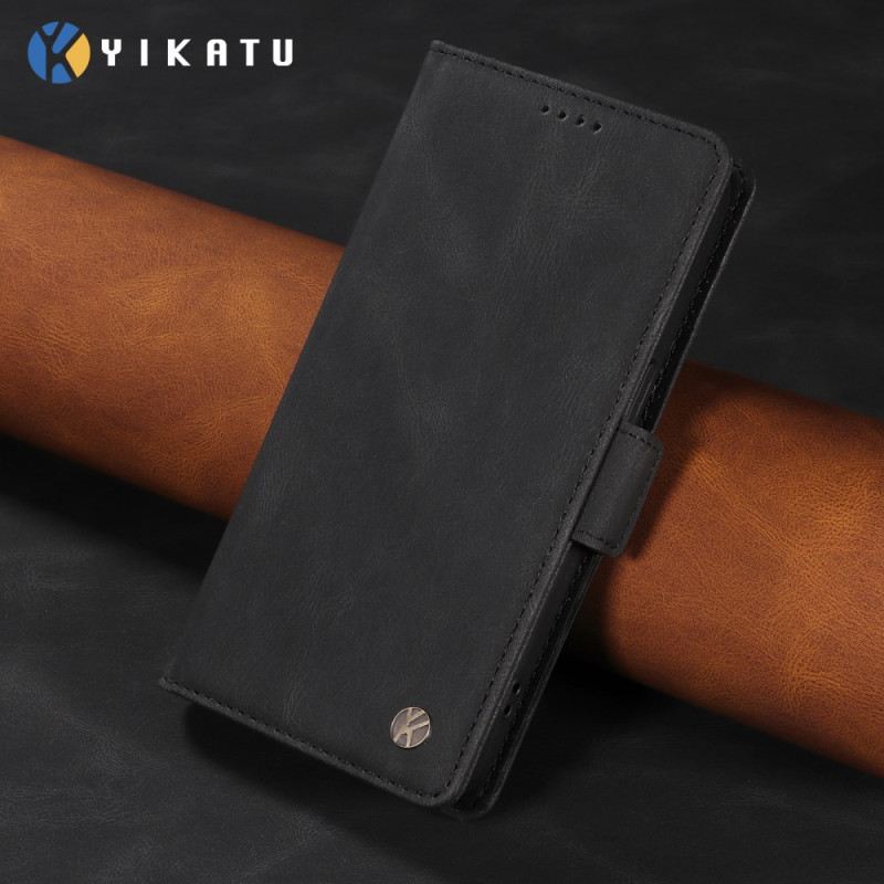 Kinyitható Bőrtok Xiaomi 17 Pro Vintage Yikatu