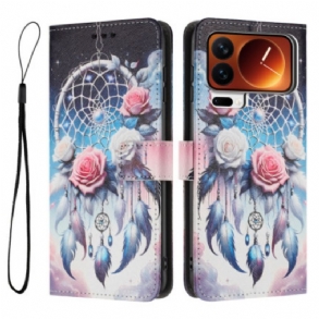 Kinyitható Tokok Xiaomi 17 Pro Álomfogó És Rózsák