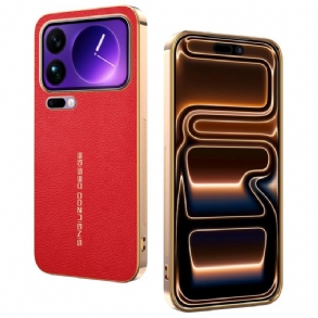 Mobiltelefon Tokok Xiaomi 17 Pro Karcálló Licsi Textúra