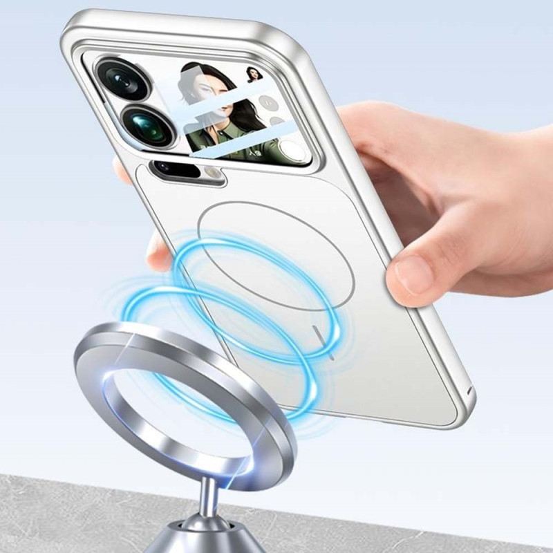 Mobiltelefon Tokok Xiaomi 17 Pro Mágneses Hátul Védőfóliával