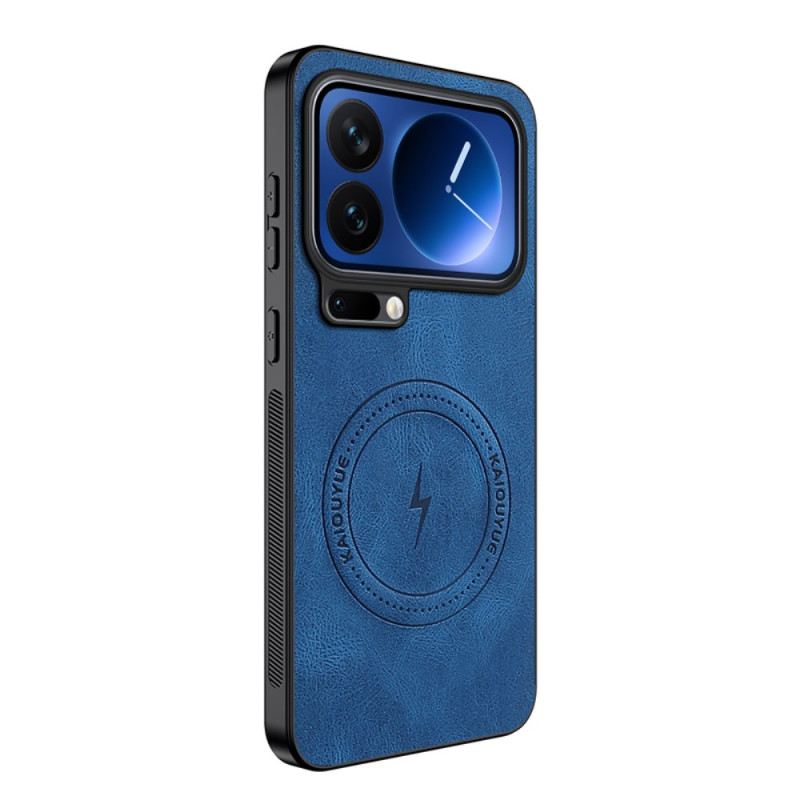 Mobiltelefon Tokok Xiaomi 17 Pro Magsafe Bőrhatású