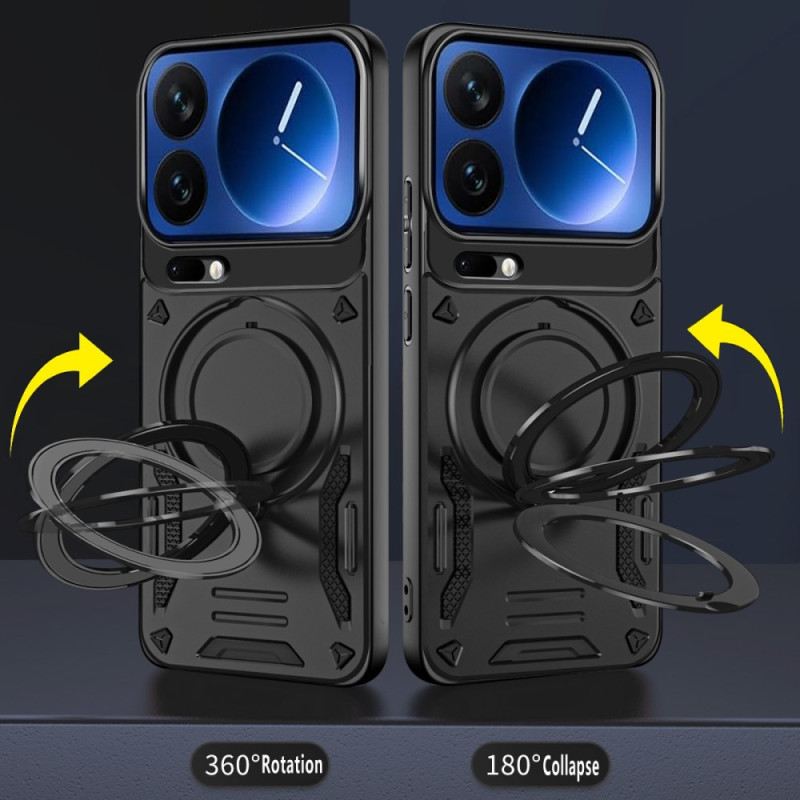 Telefontok Xiaomi 17 Pro Mágneses Záródás Forgó Kitámasztóval