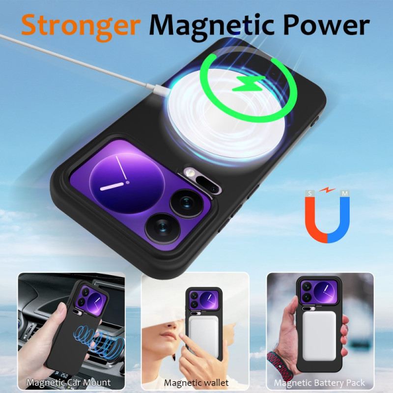 Tok Xiaomi 17 Pro Folyékony Szilikon Mágneses