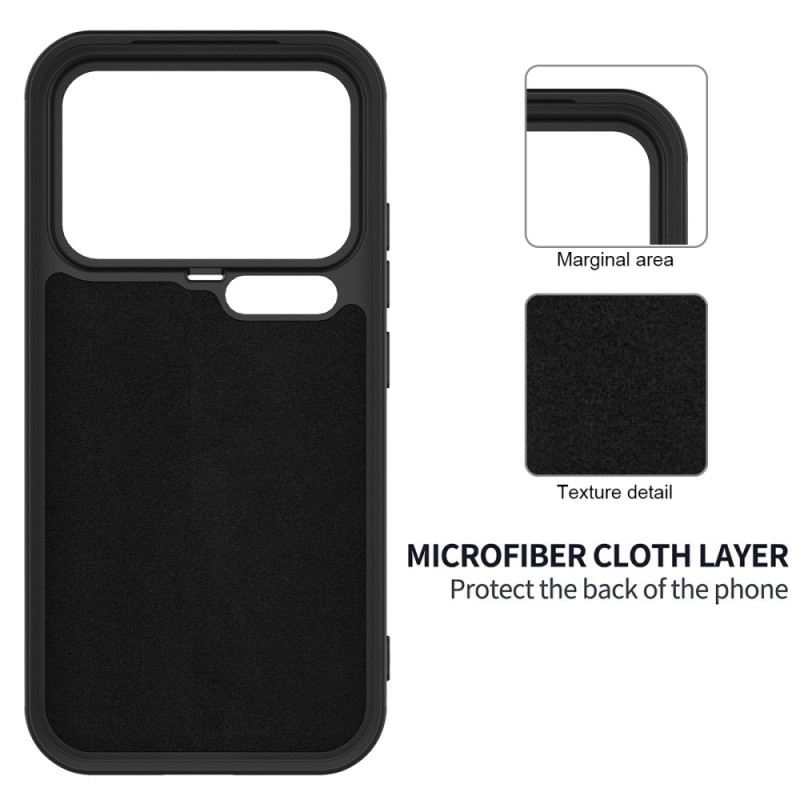 Tok Xiaomi 17 Pro Folyékony Szilikon Nyakpánttal