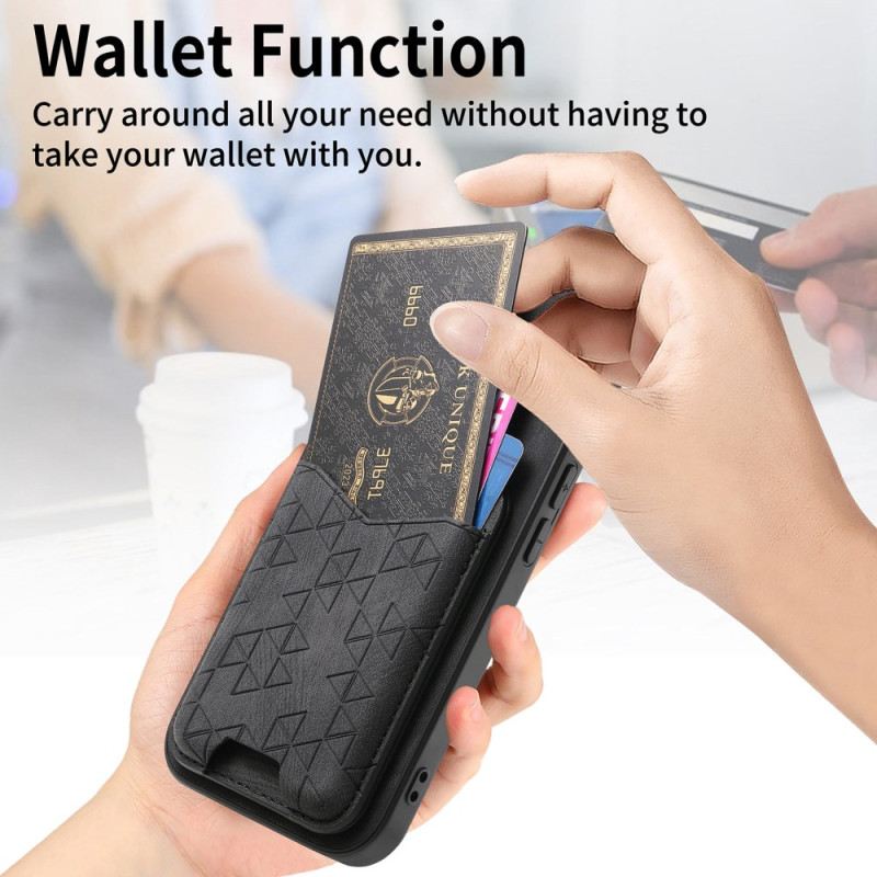 Tok Xiaomi 17 Pro Kártyatartó És Gravírozott Mintás Állvány