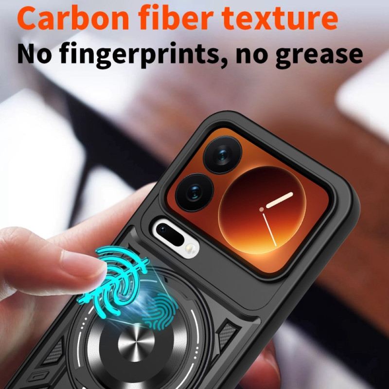 Tok Xiaomi 17 Pro Mágneses Záródás Forgó Kitámasztóval