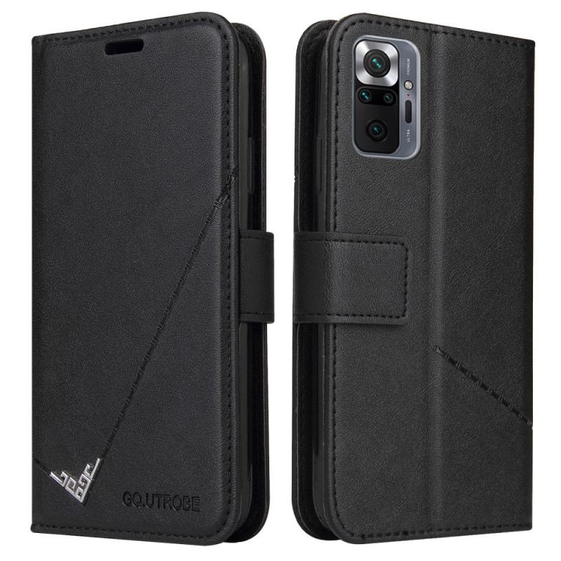 Fliptok / Bőrtok Xiaomi Redmi Note 10 Pro Műbőr Gq.utrobe