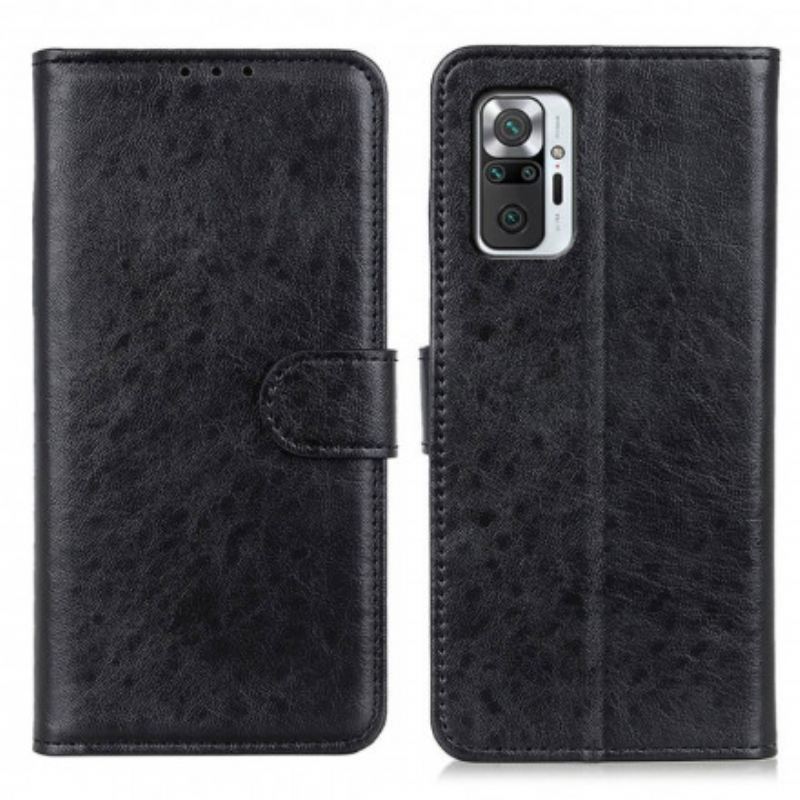 Fliptok / Bőrtok Xiaomi Redmi Note 10 Pro Texturált Műbőr