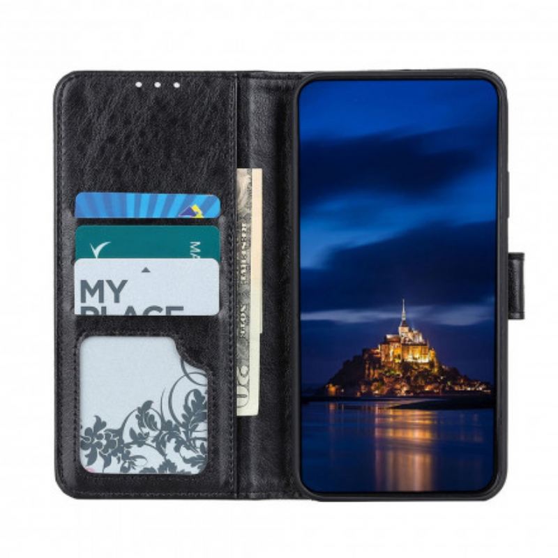Fliptok / Bőrtok Xiaomi Redmi Note 10 Pro Texturált Műbőr