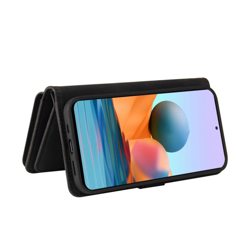 Fliptok / Bőrtok Xiaomi Redmi Note 10 Pro Többfunkciós Kártyatartó