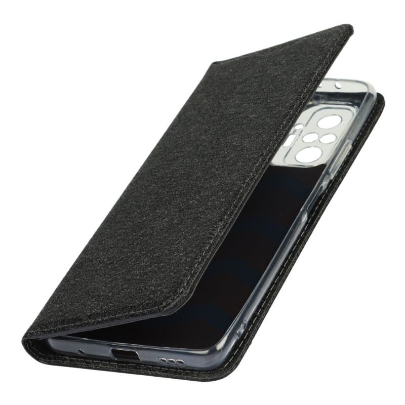 Fliptok Xiaomi Redmi Note 10 Pro Bőrtok Puha Bőr Stílus Pánttal