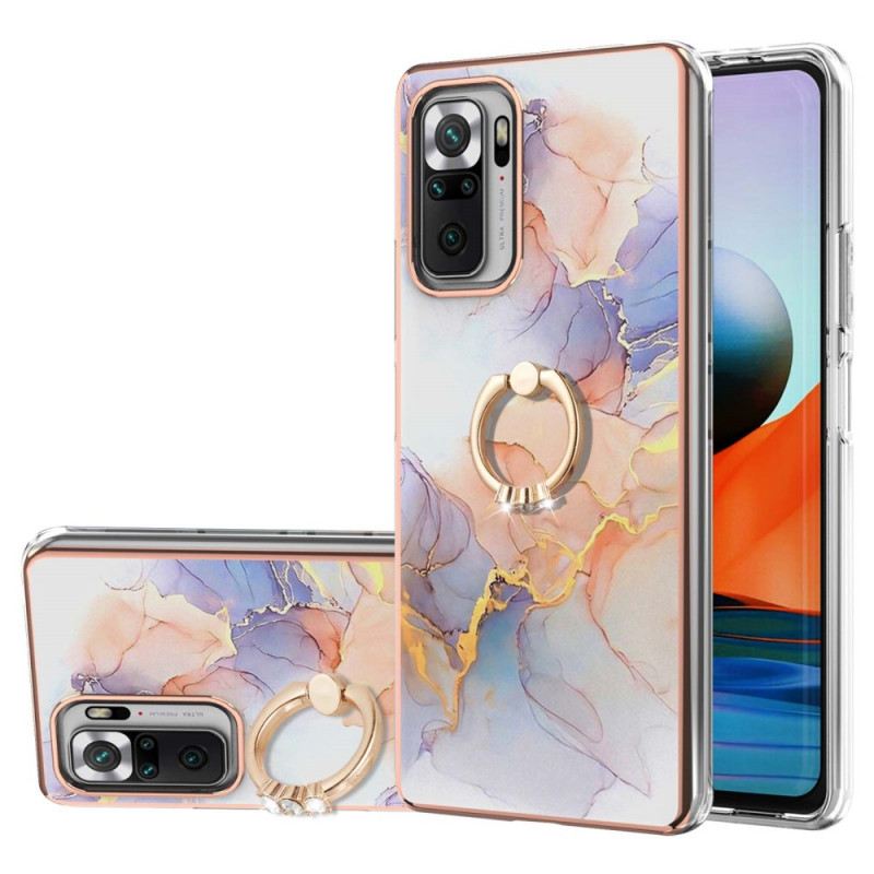 Tok Xiaomi Redmi Note 10 Pro Márvány Gyűrűs Támasztékkal
