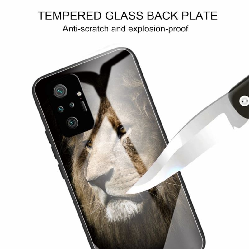 Tok Xiaomi Redmi Note 10 Pro Oroszlánfejű Edzett Üveg