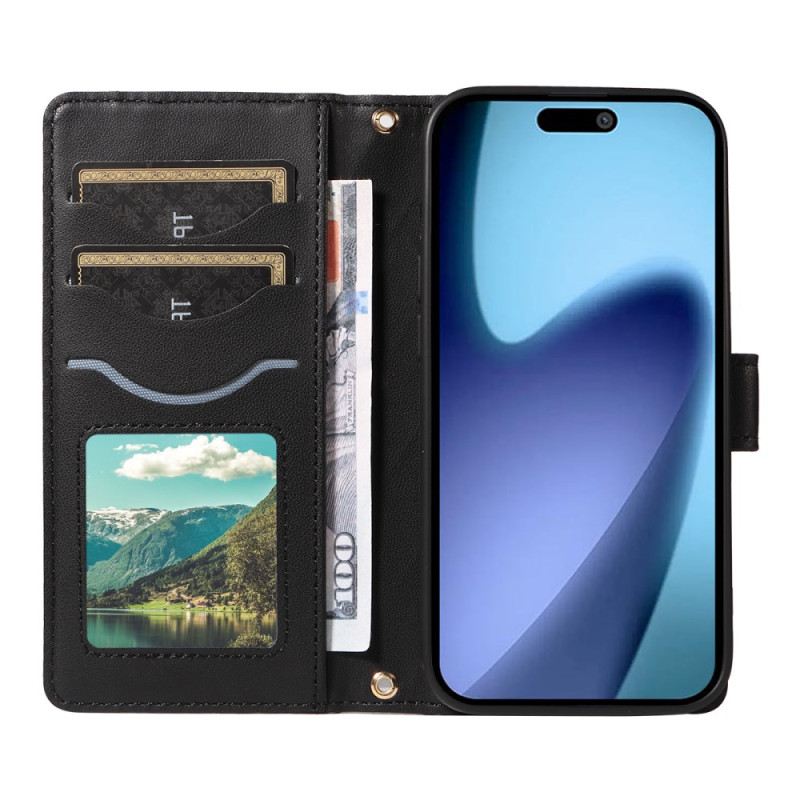 Fliptok iPhone Air Steppelt Vállpántos Pénztárca