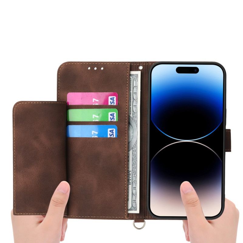 Fliptok iPhone Air Virágos Csipke