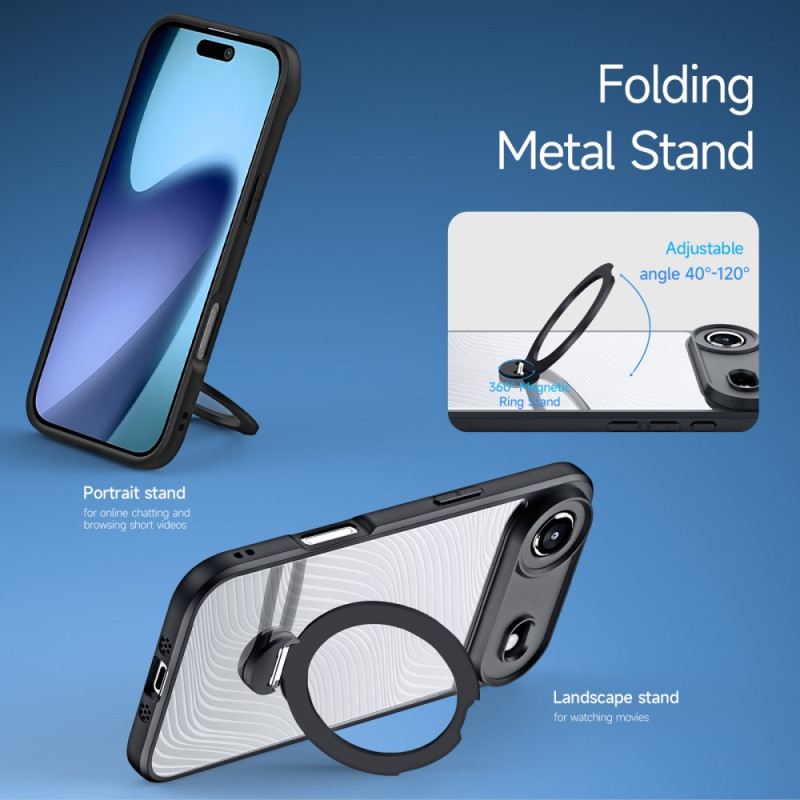 Mobiltelefon Tokok iPhone Air Állvánnyal Magsafe Kompatibilis Aimo Sorozat Dux Ducis