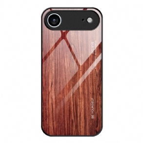 Mobiltelefon Tokok iPhone Air Edzett Üveg Fahatású