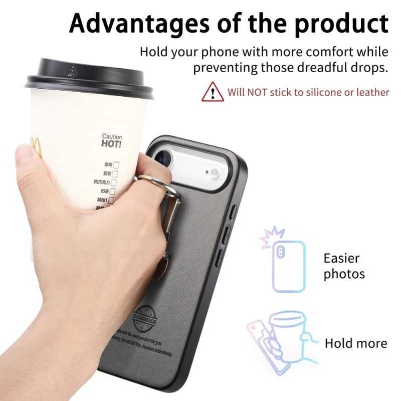 Tok iPhone Air Összecsukható Állvánnyal És Twill Textúrával