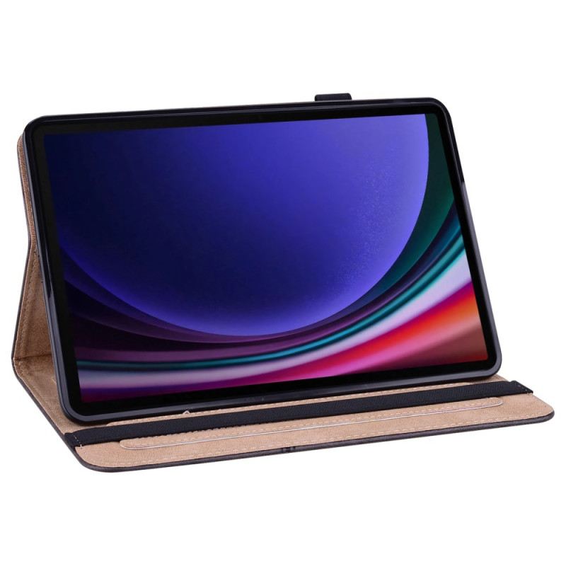 Bőrtok Samsung Galaxy Tab S10 Fe Retro