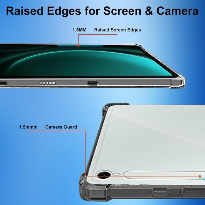 Tok Samsung Galaxy Tab S10 Fe Átlátszó 2 Edzett Üveg Képernyővédővel