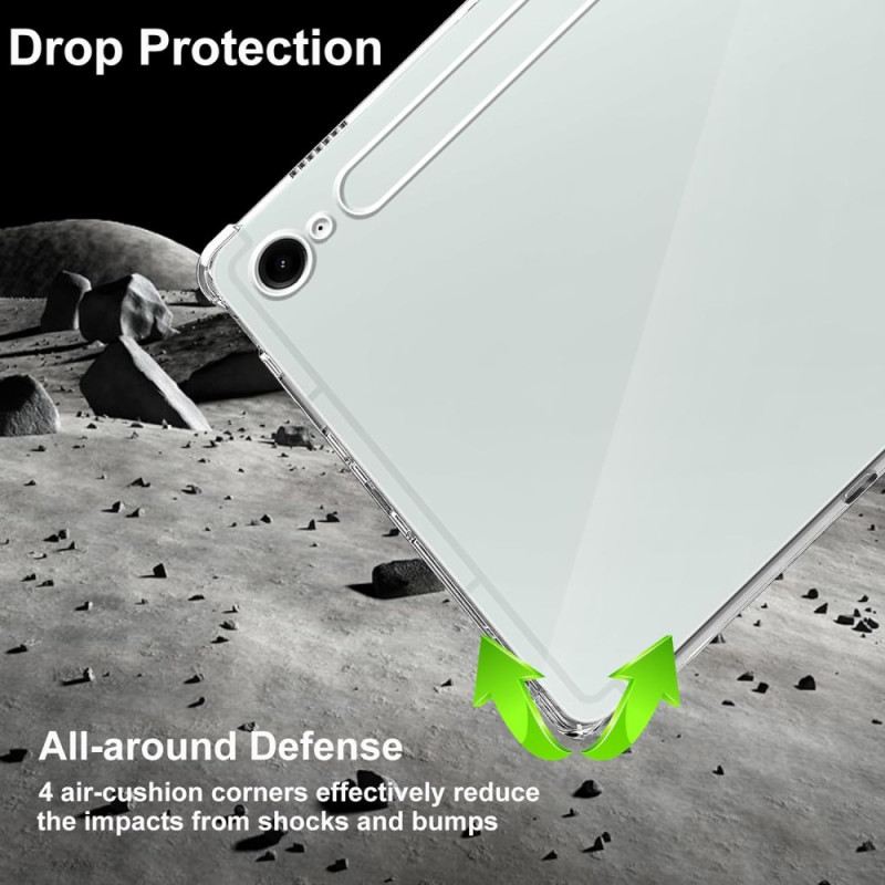 Tok Samsung Galaxy Tab S10 Fe Átlátszó 2 Edzett Üveg Képernyővédővel