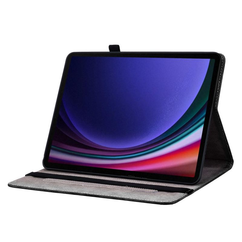 Tok Samsung Galaxy Tab S10 Fe Fekete Orchidea