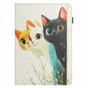 Tok Samsung Galaxy Tab S10 Fe Három Macska Mintázat