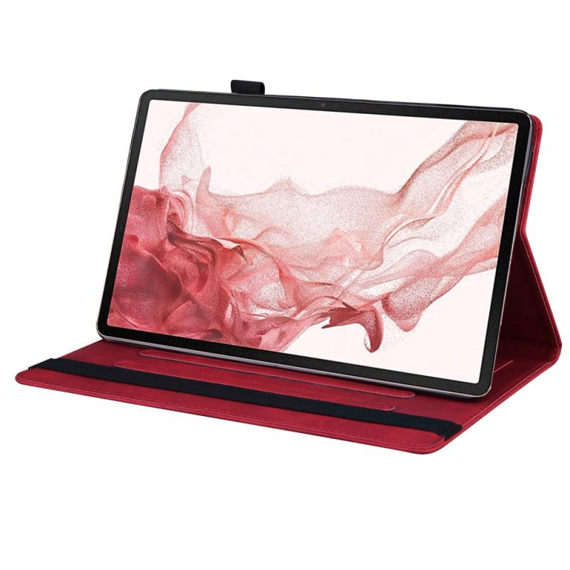 Tok Samsung Galaxy Tab S10 Fe Stylus Tartó És Elülső Zseb