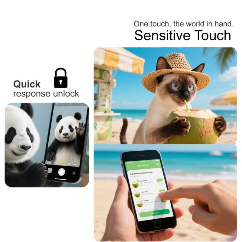 Edzett Üveg Képernyővédő Oneplus 15r-hez (ujjlenyomat-feloldás Kompatibilis)