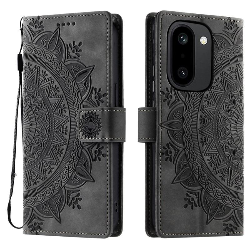 Fliptok Oneplus 15r Mandala Hatású Velúr Pénztárca