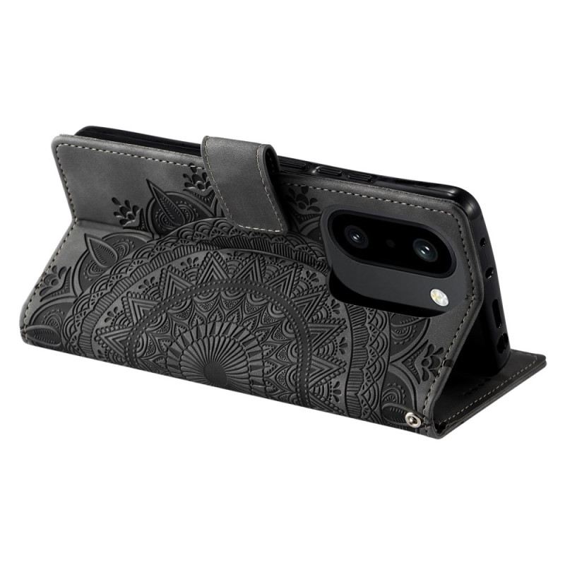 Fliptok Oneplus 15r Mandala Hatású Velúr Pénztárca