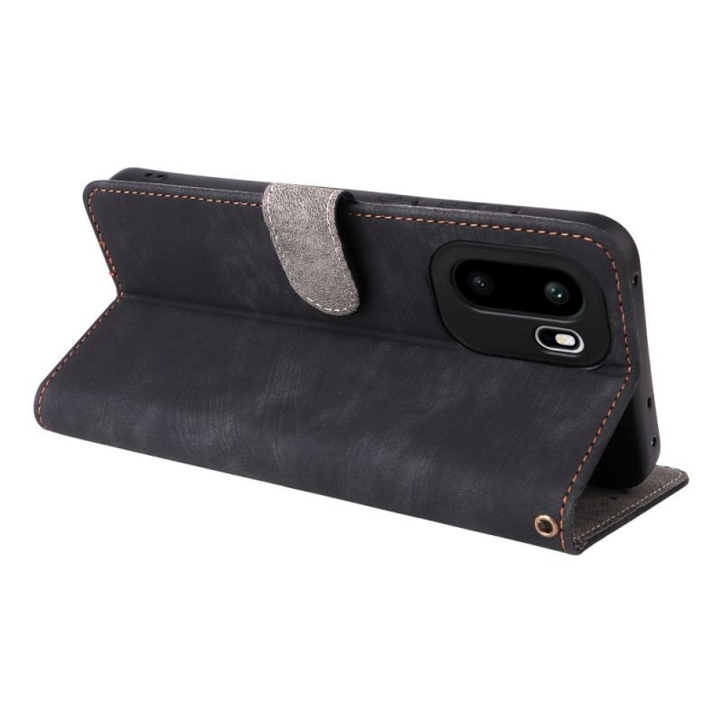 Fliptok Oneplus 15r Rfid Blokkoló Velúr Hatású