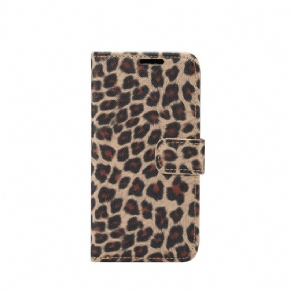 Fliptok / Bőrtok iPhone 11 Pro Leopárd