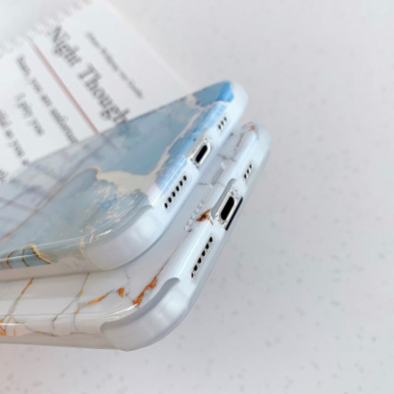 Tok iPhone 11 Pro Márvány Stílusú Megerősített Sarkok