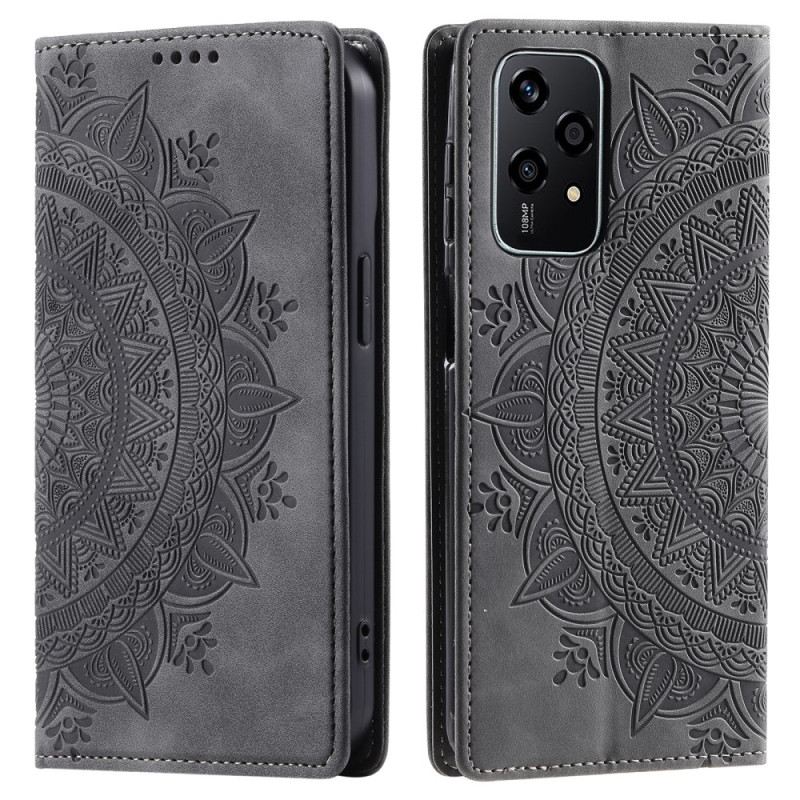 Kinyitható Tokok Honor 200 Lite Velúr Hatású Mandala Minta