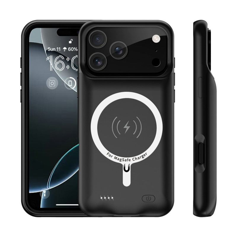 6000mah-s Külső Akkumulátor Tok iPhone 17 Pro Max Készülékhez Magsafe-fel