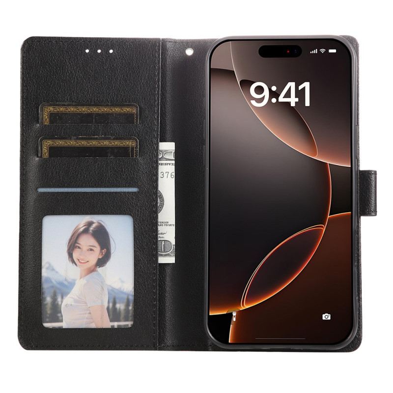 Bőrtok iPhone 17 Pro Max Egyszerű