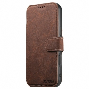 Bőrtok iPhone 17 Pro Max Magsafe 2 Az 1-ben Suteni