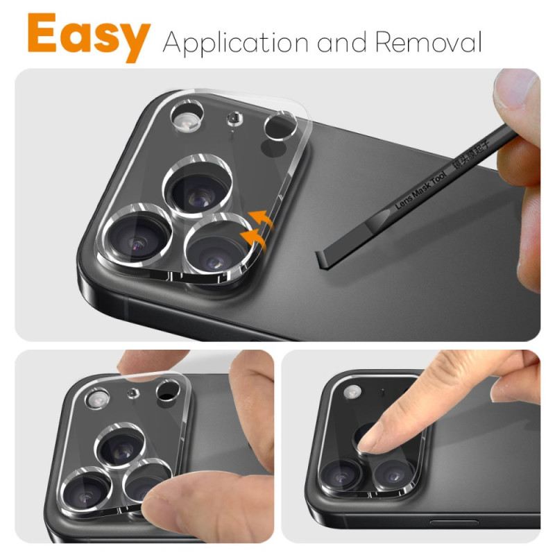 Edzett Üveg Lencsevédő iPhone 17 Pro Max Készülékhez (átlátszó)