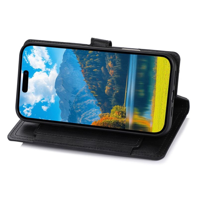 Fliptok iPhone 17 Pro Max Cipzáras Zseb