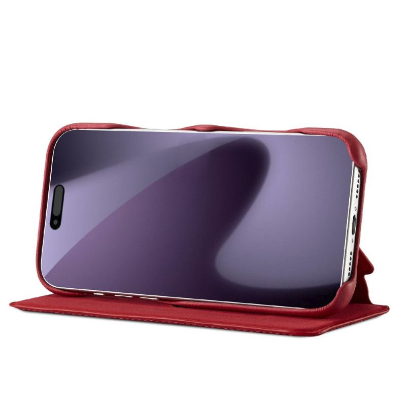 Fliptok iPhone 17 Pro Max Lc.imeeke Velúr Hatású Tok