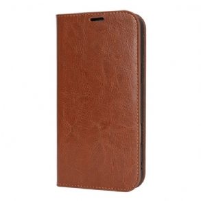 Fliptok iPhone 17 Pro Max Valódi Bőr