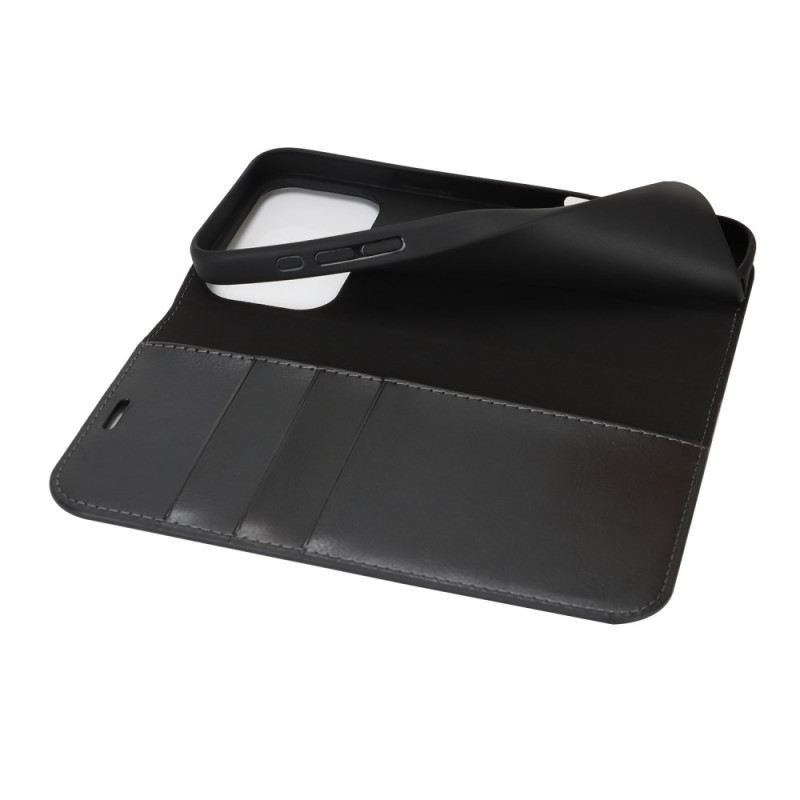 Fliptok iPhone 17 Pro Max Valódi Bőr