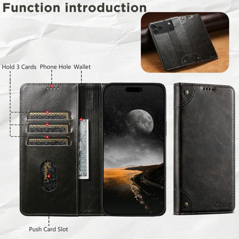 Fliptok iPhone 17 Pro Max Vintage Suteni