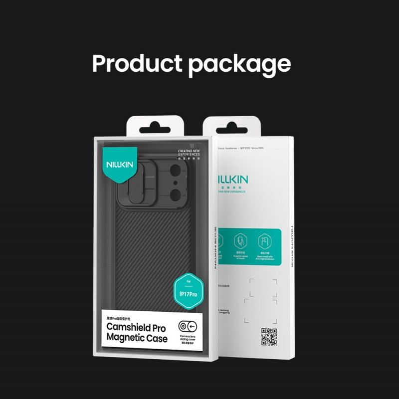 Mobiltelefon Tokok iPhone 17 Pro Max Camshield Pro Kameravédő Nillkin