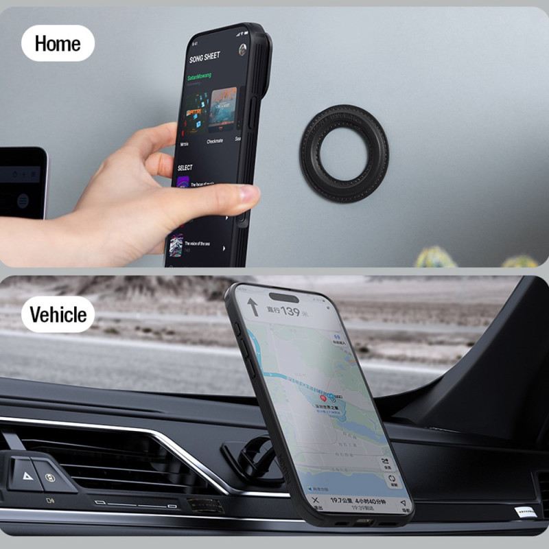 Mobiltelefon Tokok iPhone 17 Pro Max Magsafe Camshield Propeller Sorozat Nillkin