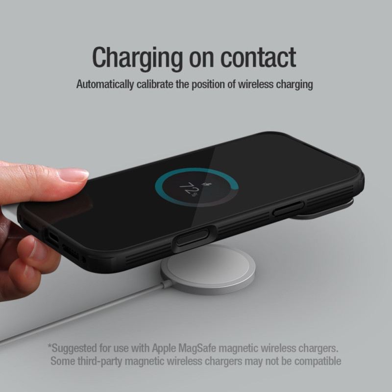 Mobiltelefon Tokok iPhone 17 Pro Max Magsafe Camshield Propeller Sorozat Nillkin