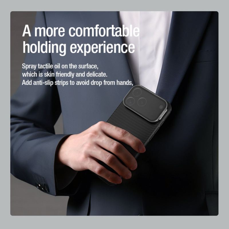 Mobiltelefon Tokok iPhone 17 Pro Max Magsafe Camshield Propeller Sorozat Nillkin